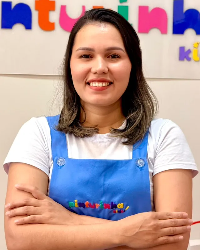 Ana Kelly, vendedora da Pinturinha Kids